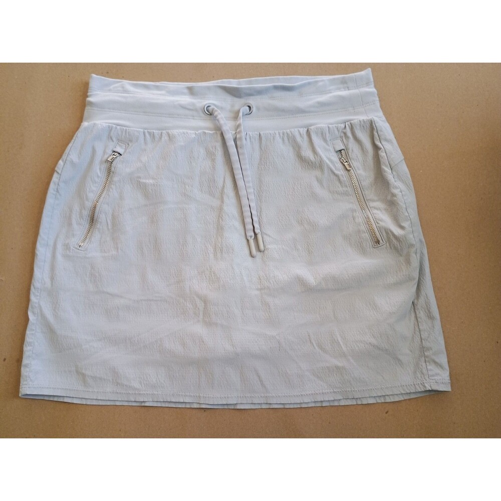 Athleta Trekkie Skort Gray Size 4 Women’s Hiking Travel Tennis Golf Pockets